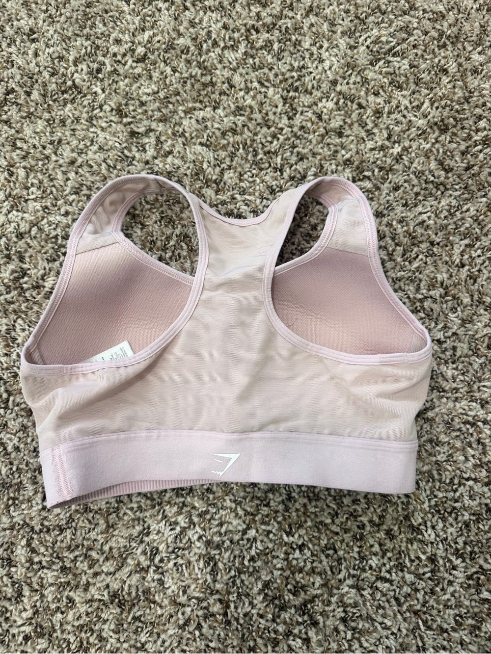 Gymshark Blush Pink Racerback Training Bra